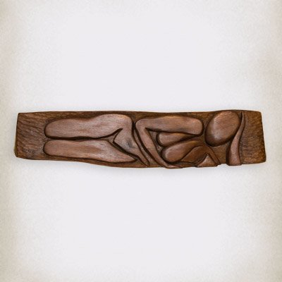 Sculptura Lemn de stejar, basorelief, 78 x 18 cm
colecţia personală - Nud I