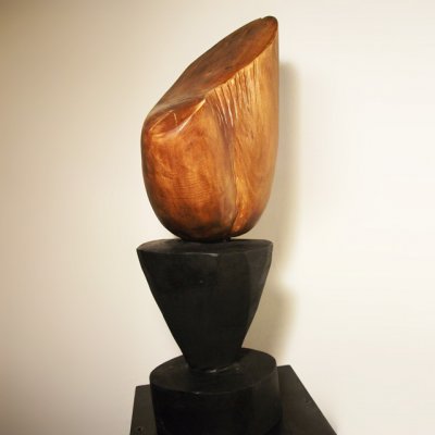 Sculptura Lemn de nuc, 55 cm
colecţia personală - Pasăre XXII